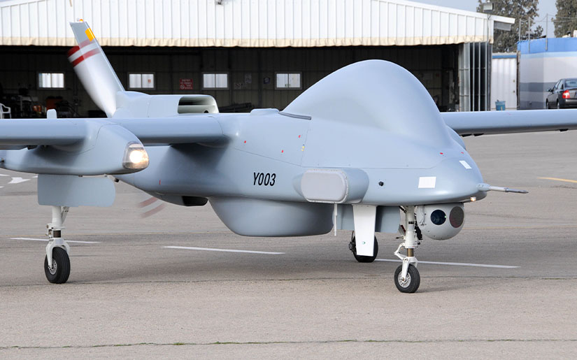 SATCOM aircraft : Heron - Strategic & Tactical Missions MALE UAS