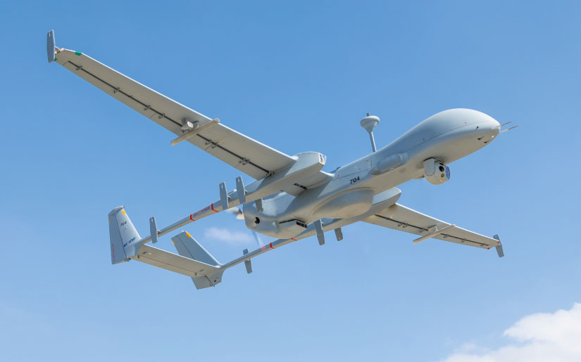 Long endurance UAV: the updated Heron MK II MALE UAV