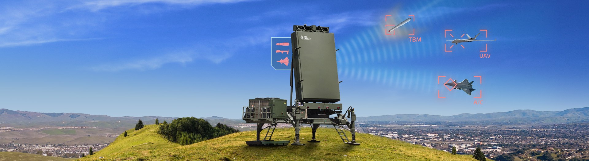 IAI's ELM-2084 is a multi mission radar for Air Defense and Artillery Weapon Location missions. 