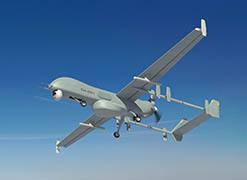 IAI's multi-mission tactical UAV, the tactical Heron. 