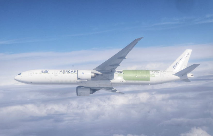 (קרדיט: התעשייה האווירית) B777-300ER מטוס הסבות 