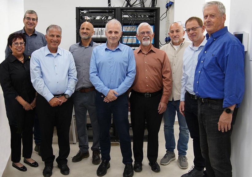 אירוע השקת המחשב הקוונטי באוניברסיטה העברית  (קרדיט: התעשייה האווירית)