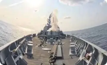 IAI Indian navy test fires latest medium range missile in arabian sea amid cross border tensions post Pahalgam attack