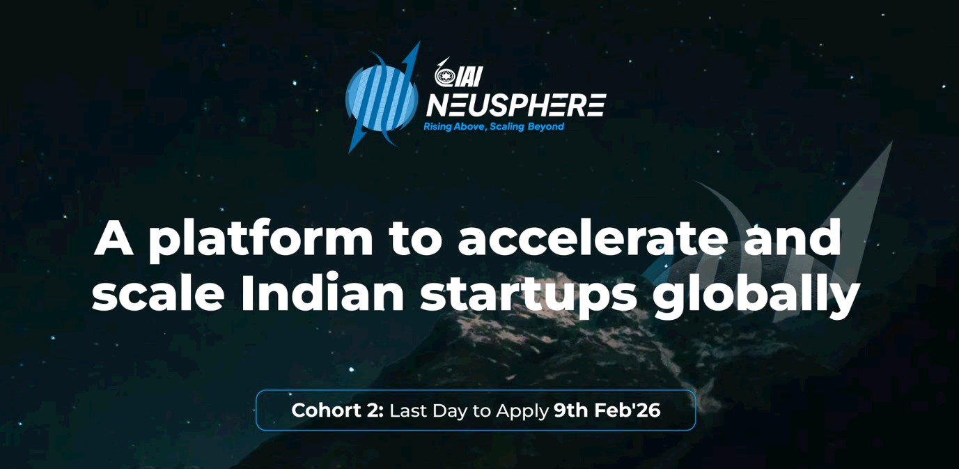  IAI NEUSPHERE is back with Cohort 2 to collaborate with and accelerate Indian deeptech startups